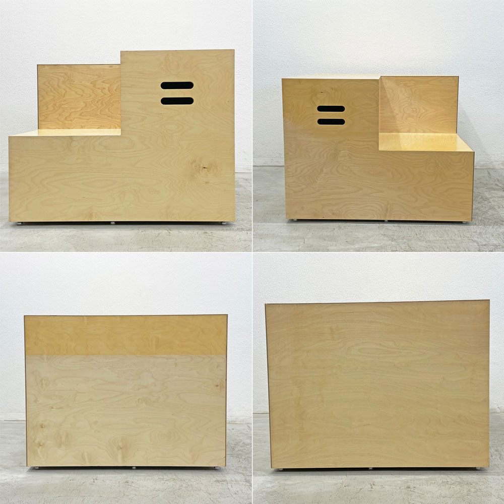 ノルオフィス Knoll Office アンスクリプテッド Unscripted ステップス Steps モジュールセット（2ステップ ロング＋インサイドコーナー ）ロックウェル ソファ ベンチ 総定価約105万円） 〓