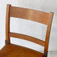 トラックファニチャー TRUCK FURNITURE TS CHAIR ダイニングチェア ナラ無垢材 アイアン 本革 羊革 シープスキン 定価 110,550円 ◇