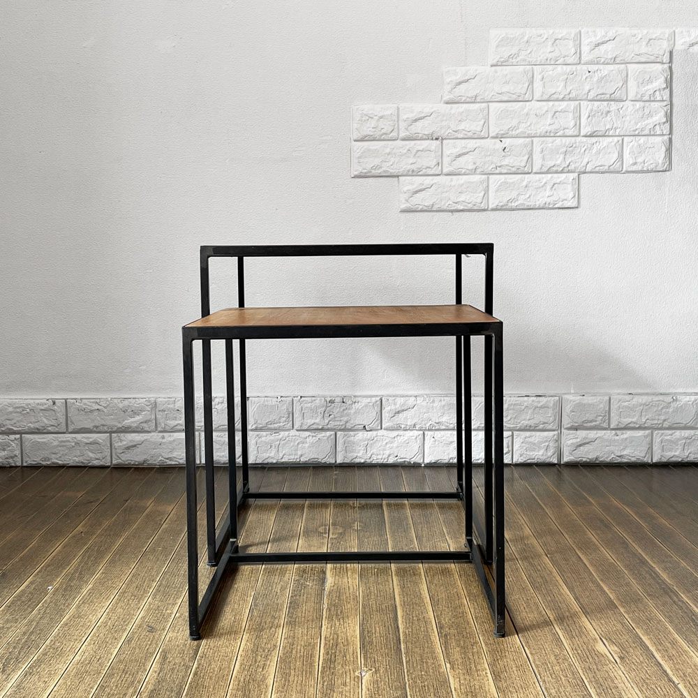 アスプルンド ASPLUND ダリールズ dareels ネストテーブル TWO NEST TABLE 2点セット デビッド・ジョフラ David Jofra 定価￥88,000- ◎