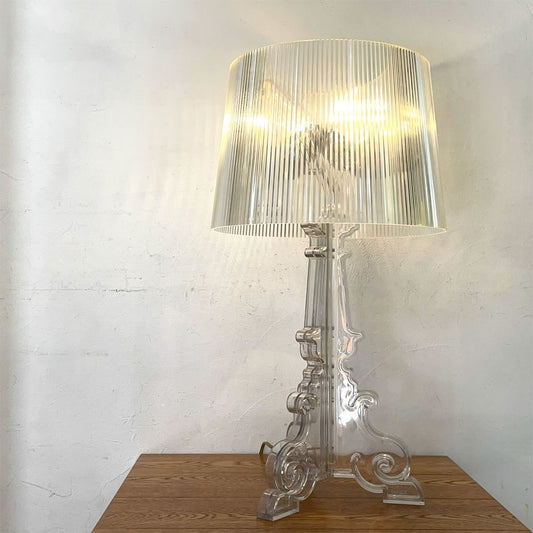 カルテル Kartell ブルジー BOURGIE テーブルランプ フロアライト クリスタル フェルーチョ・ラヴィアーニ Ferruccio Laviani イタリア 定価￥81.800- ★