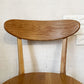 リセノ Re:CENO リバー RIVER Dining Chair ダイニングチェア オーク無垢材 ウレタン塗装 ナチュラルデザイン 定価￥19,900- B ◎