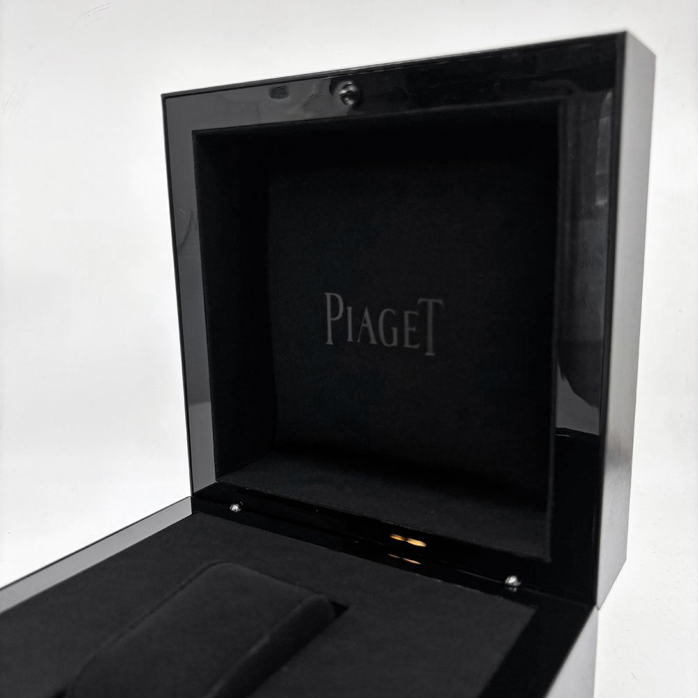 ピアジェ PIAGET 時計 ウォッチボックス ケース 純正ボックス 箱のみ ブラック 冊子付き スイス  C ●