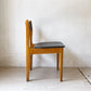 ネイサン ファニチャー Nathan Furniture イギリス ビンテージ UK Vintage ダイニングチェア チークプライッド×ビーチ材 PVCレザーシート B★