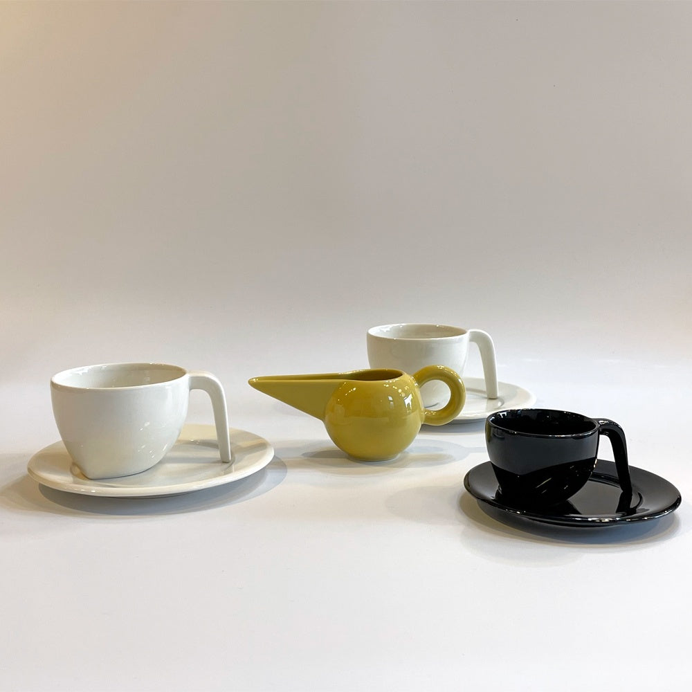 イッタラ iittala エゴ Ego コーヒー カップ ＆ ソーサー C&S ホワイト ステファン・リンドフォース 北欧食器 廃盤 A ★