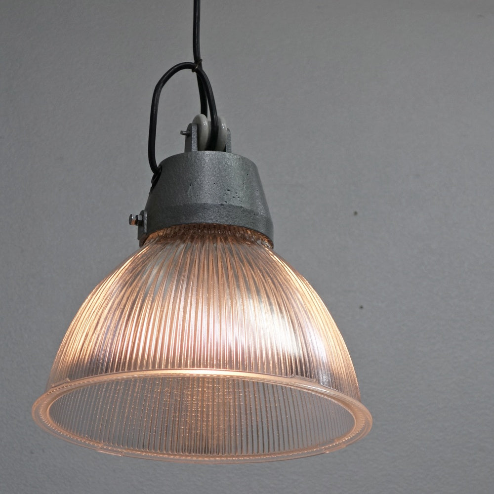 ビンテージスタイル Vintage Style ガラスシェード ペンダントライト ダイナーランプ インダストリアルデザイン ●