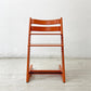 ストッケ STOKKE トリップトラップ TRIPP TRAPP ベビーチェア キッズチェア オレンジ S/N4～ ノルウェー 北欧家具 ●