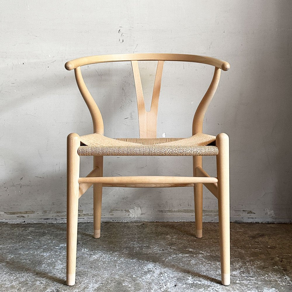 カールハンセン&サン Carl Hansen & Son CH24 Yチェア ビーチ材 ソープフィニッシュ 日本仕様サイズ ハンス・J・ウェグナー デンマーク 北欧 C ■