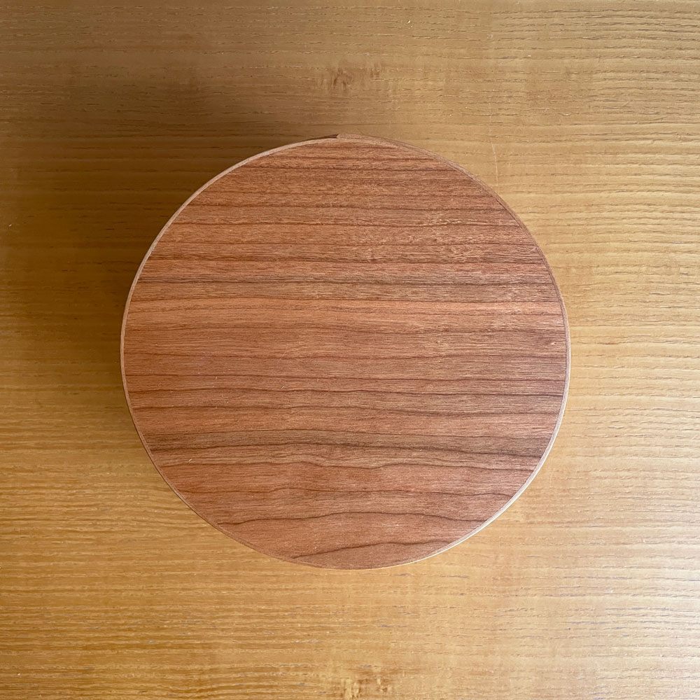 IFUJI 井藤 シェーカーボックス ラウンドボックス サクラ材 井藤昌志 収納BOX W17cm  ♪