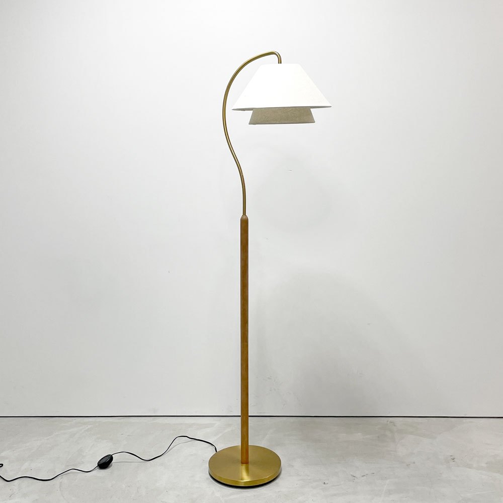 フライミーヴェール FLYMEe Vert フロアライト Floor Light #113031 ウッド×スチール×ファブリック クラシカルモダン ●