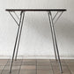 新居 猛  ニー ダイニングテーブル Ny Dining Table シャミド SHAMIDO ホワイト フォールディング 折り畳み ミッドセンチュリー ◇