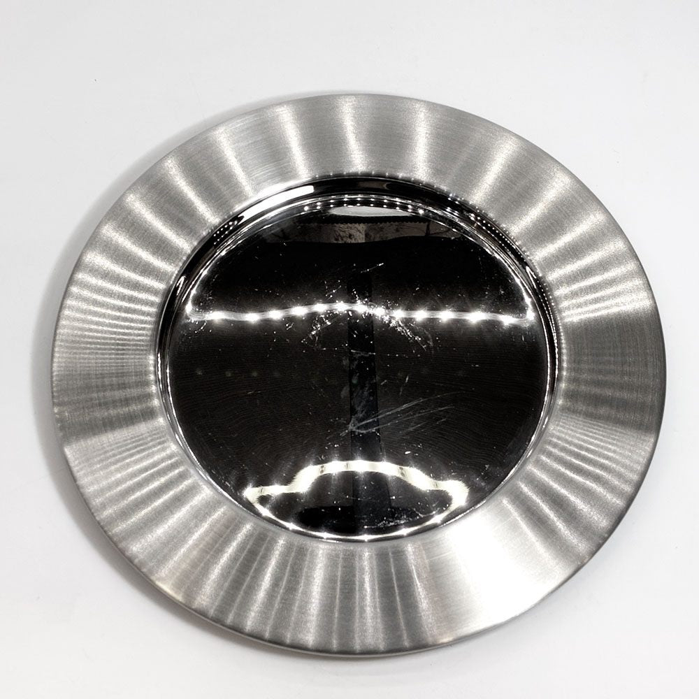 イッタラ iittala サルパネヴァ Sarpaneva スチールプレート ラウンドトレイ 26cm ティモ・サルパネヴァ Timo Sarpaneva 元箱付き フィンランド 北欧雑貨 ★