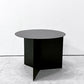 ヘイ HAY スリットテーブル SLIT TABLE XL サイドテーブル ローテーブル ラウンド Φ45cm スチール ブラック 北欧 デンマーク モダン A ●