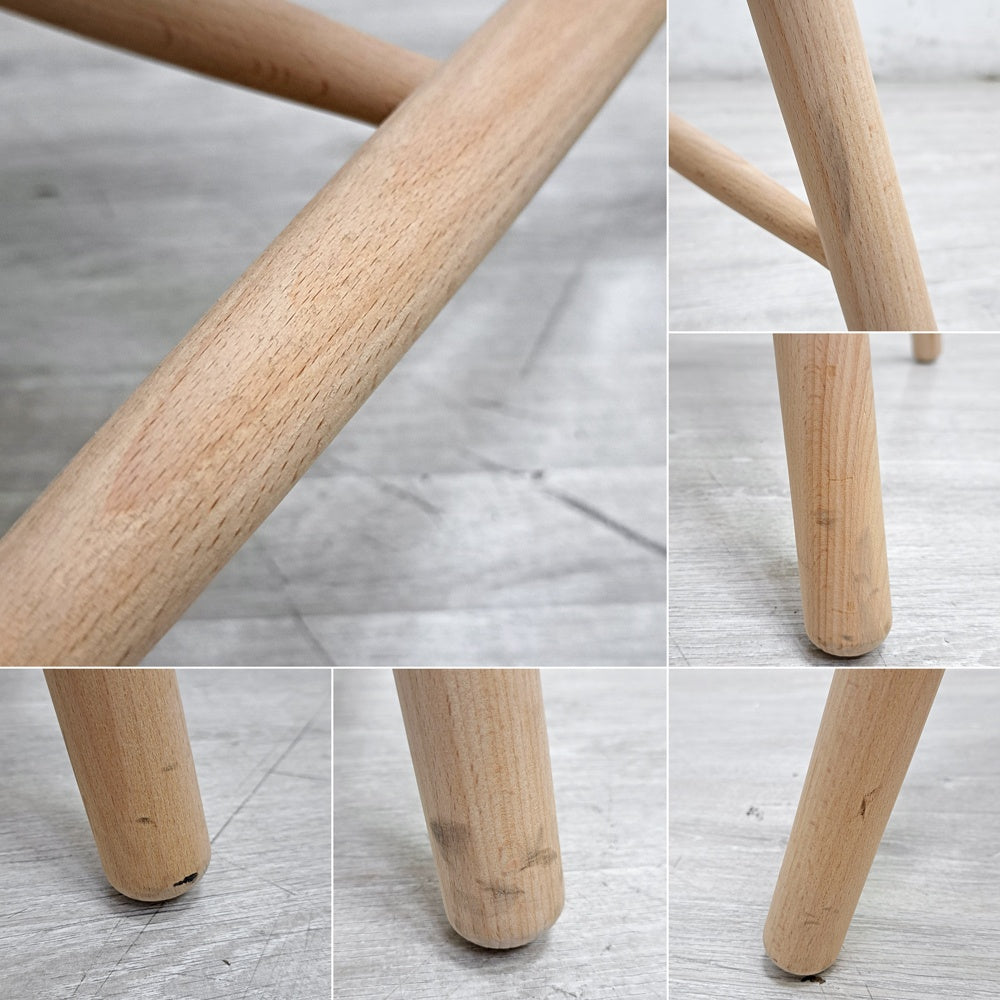 ワーナー Werner シューメーカーチェア Shoemaker Chair NO.49 スツール ビーチ材 ラーズ・ワーナー デンマーク 北欧家具 ●