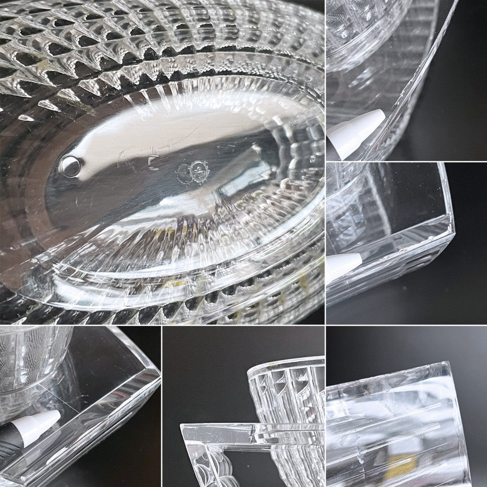 カルテル Kartell ユーシャイン U SHINE フラワーベース クリスタル ウジェニ・キトリット イタリア 定価：￥33,500- ■
