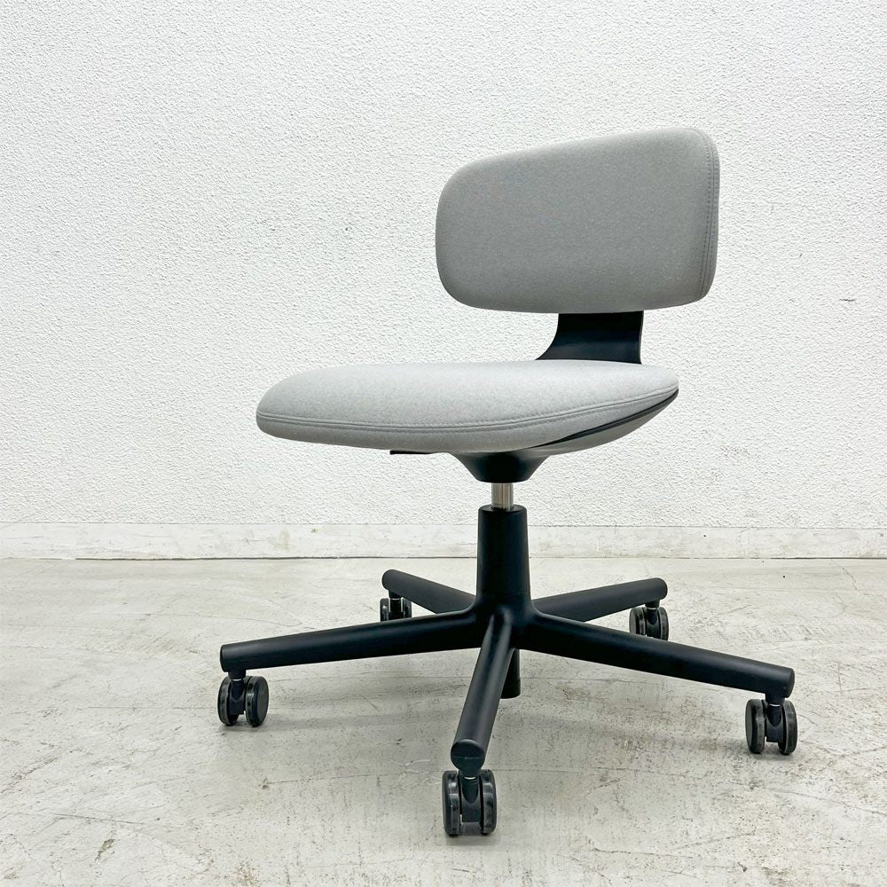 ヴィトラ vitra ルーキー Rookie デスクチェア キャスターチェア コンスタンチン・グルチッチ グレー系ファブリッック 定価￥66,000 〓