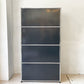 ユーエスエムハラー USM Haller モジュラーファニチャー Modular Furniture キャビネット シェルフ 1列4段 旧型 スイス ★