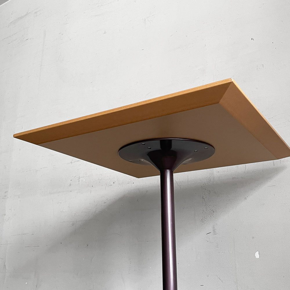 コッコレ coccole スクエアテーブル SQUARE TABLE カフェテーブル オーク材 ｗ60cm インダストリアルデザイン ■
