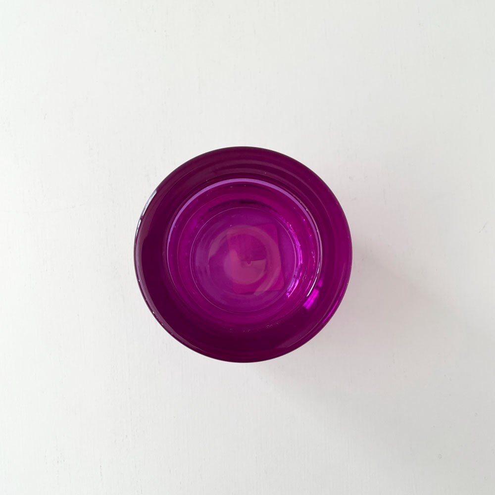 イッタラ iittala マリメッコ marimekko キビ kivi キャンドルホルダー アメジスト 60mm 箱付 ヘイッキ・オルヴォラ フィンランド scope別注 廃番カラー ◎