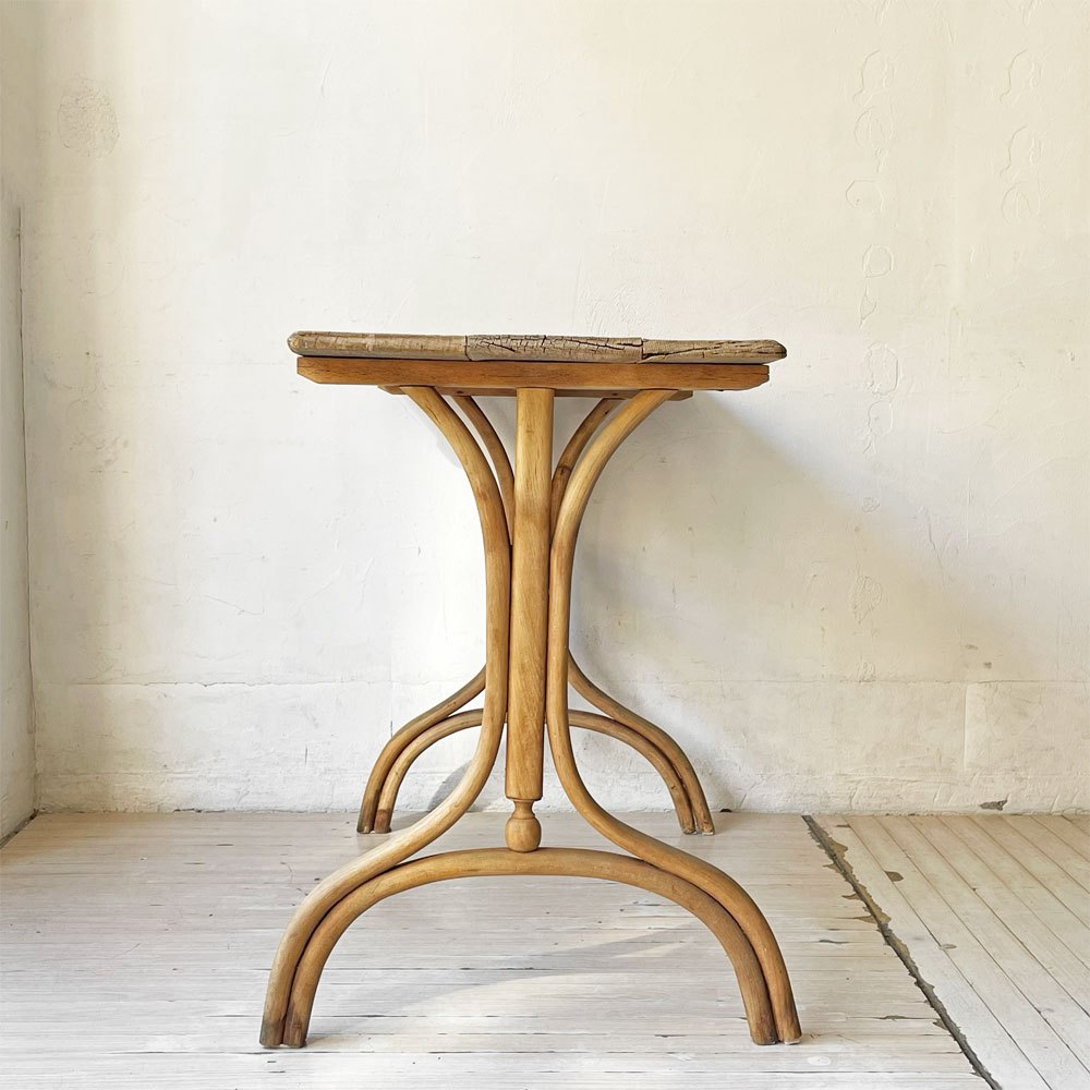 フランスアンティーク French Antique テーブル ワークテーブル コンソール デスク 古材 シャビーシック フレンチカントリー 店舗什器 ビンテージ ★