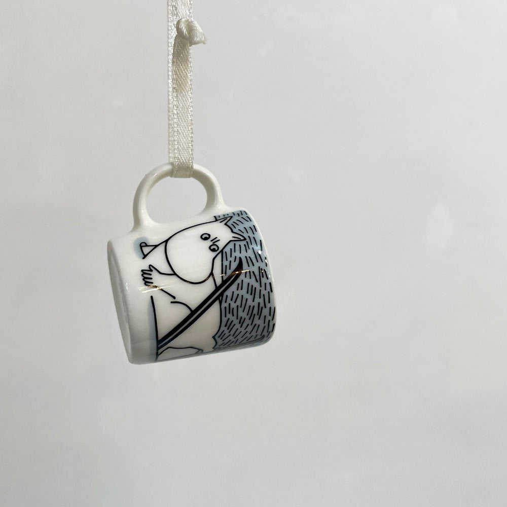 アラビア ARABIA ムーミン MOOMIN パパ & リトルミー ミニマグ・オーナメント 2012年限定品 フィンランド 北欧雑貨 ◎