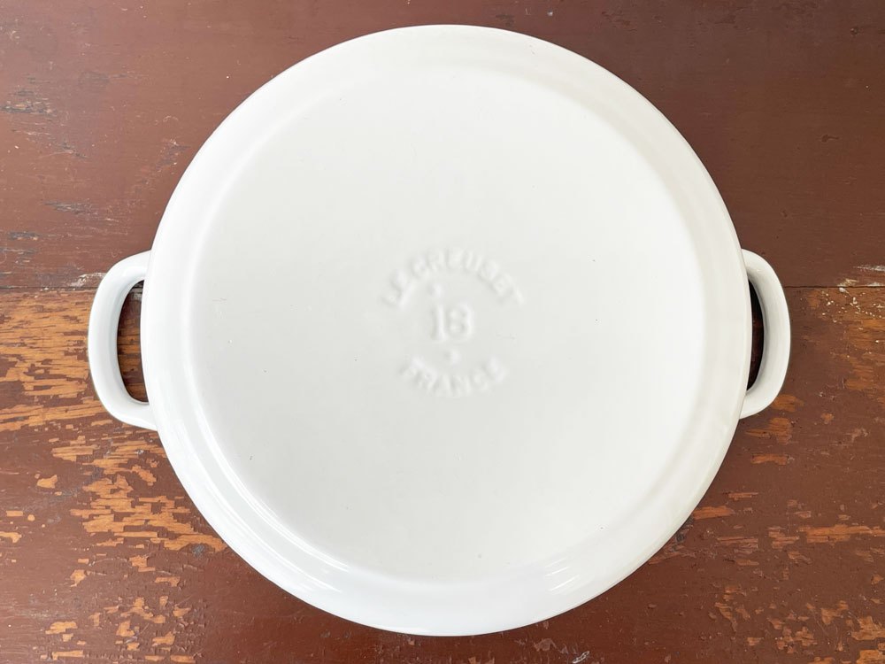 ルクルーゼ LE CREUSET ココットロンド Cocotte ronde 両手鍋 鋳物 ホーロー ベイパー 18cm ◇