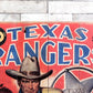 テキサスレンジャーズ TEXAS RANGERS ウッドパネル ウォールデコ 壁掛け パイン材 アメリカ製 ●