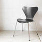 フリッツハンセン Fritz Hansen セブンチェア ダイニングチェア ブラック ラッカー再塗装 アルネ・ヤコブセン デンマーク スタッキングチェア 北欧家具 ★