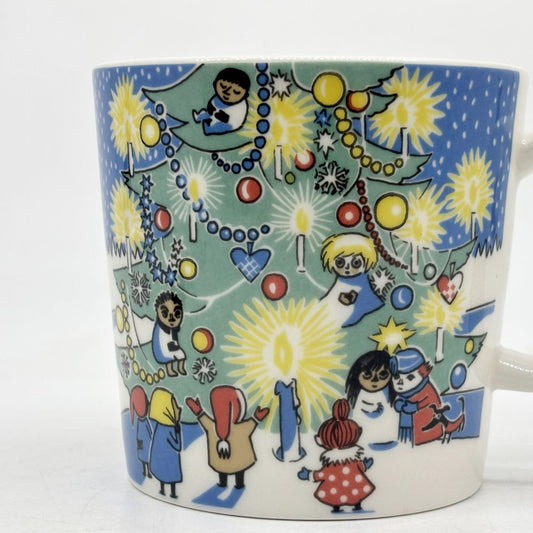 アラビア ARABIA ムーミン MOOMIN マグ カップ クリスマス 2004-2005年 限定 フィンランド 北欧食器 箱付き 希少 ●