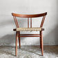 桜製作所 グラスシートチェア GRASS SEATED CHAIR アームチェア ウォールナット無垢材 い草 ジョージ・ナカシマ George Nakashima 焼印有 ■