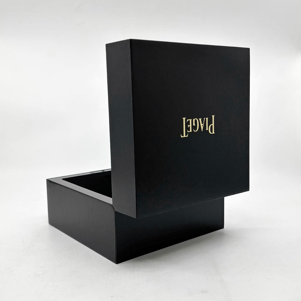 ピアジェ PIAGET 時計 ウォッチボックス ケース 純正ボックス 箱のみ ブラック 冊子付き スイス  C ●