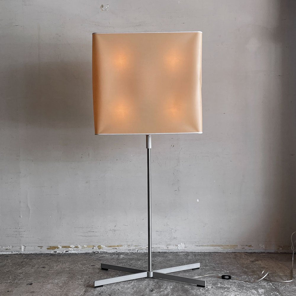 パルッコ Pallucco バンクランプ Bank Lamp フロアライト 4灯 ペーパー アルミ カルロ・タンボリーニ A ■