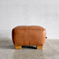 クラッシュゲート CRASH GATE タブレザーワークス tabu Leather Works オピアム OPIUM オットマン スツール W70cm リサイクルレザー 〓