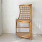 ラタン 3段 オープンシェルフ Rattan Shelf 籐 三角コーナーシェルフ コーナーラック ナチュラル オーガニック ★