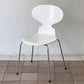 フリッツハンセン Fritz Hansen アントチェア アリンコチェア 4本脚 3101 ホワイト アルネ・ヤコブセン 北欧家具 ◇