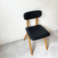 ドアーズリビングプロダクツ DOORS LIVING PRODUCTS ボシー BOTHY Mountain Leg Chair ダイニングチェア PVCレザー オーク無垢材 コンパスレッグ ★