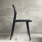 天童木工 TENDO インパラチェア Impala Chair ダイニングチェア ブラック レザー 本革 佐々木敏光 ジャパニーズミッドセンチュリーモダン A  ♪