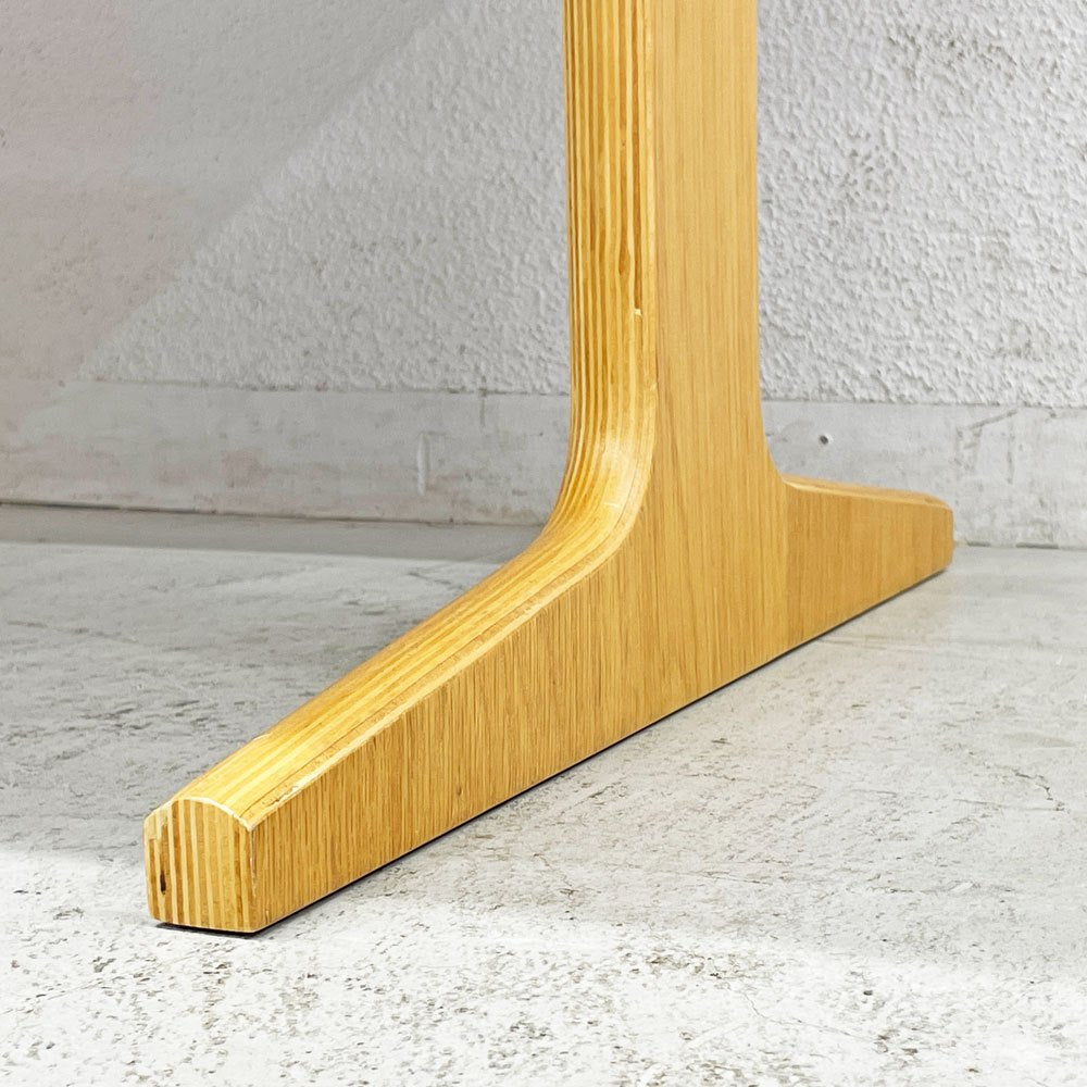 無印良品 MUJI リビングでもダイニングでもつかえる ダイニングテーブル オーク材 W130 x D65cm 〓
