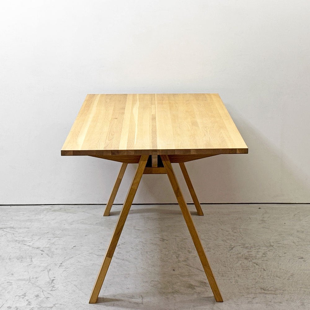 石巻工房 Ishinomaki Laboratory 工房 テーブル メイカーパック KOBO TABLE by Karimoku ダイニングテーブル 国産 ナラ材 W180cm 芦沢啓治 ●