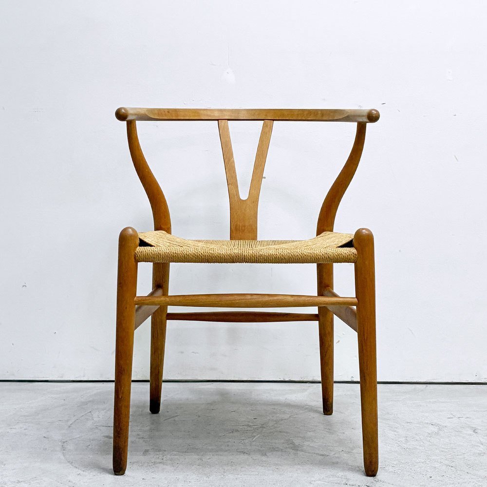 カールハンセン＆サン Carl Hansen & Son CH24 Yチェア オイルフィニッシュ  ビーチ材 ハンス・J・ウェグナー デンマーク 北欧家具 日本仕様サイズ ビンテージ ●