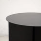 ヘイ HAY スリットテーブル ハイ SLIT TABLE HIGH Φ35cm H47cm サイドテーブル スチール ブラック 粉体塗装 ミニマル モダン デンマーク 北欧 ●
