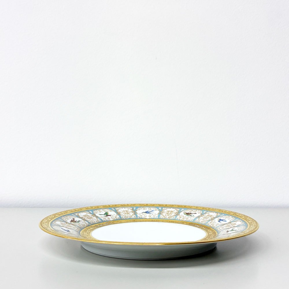アビランド HAVILAND ベンガリス Bengalis ヴィクトリアンスワロー 19cm プレート リモージュ LIMOGES 三越特別製造版 C ◎