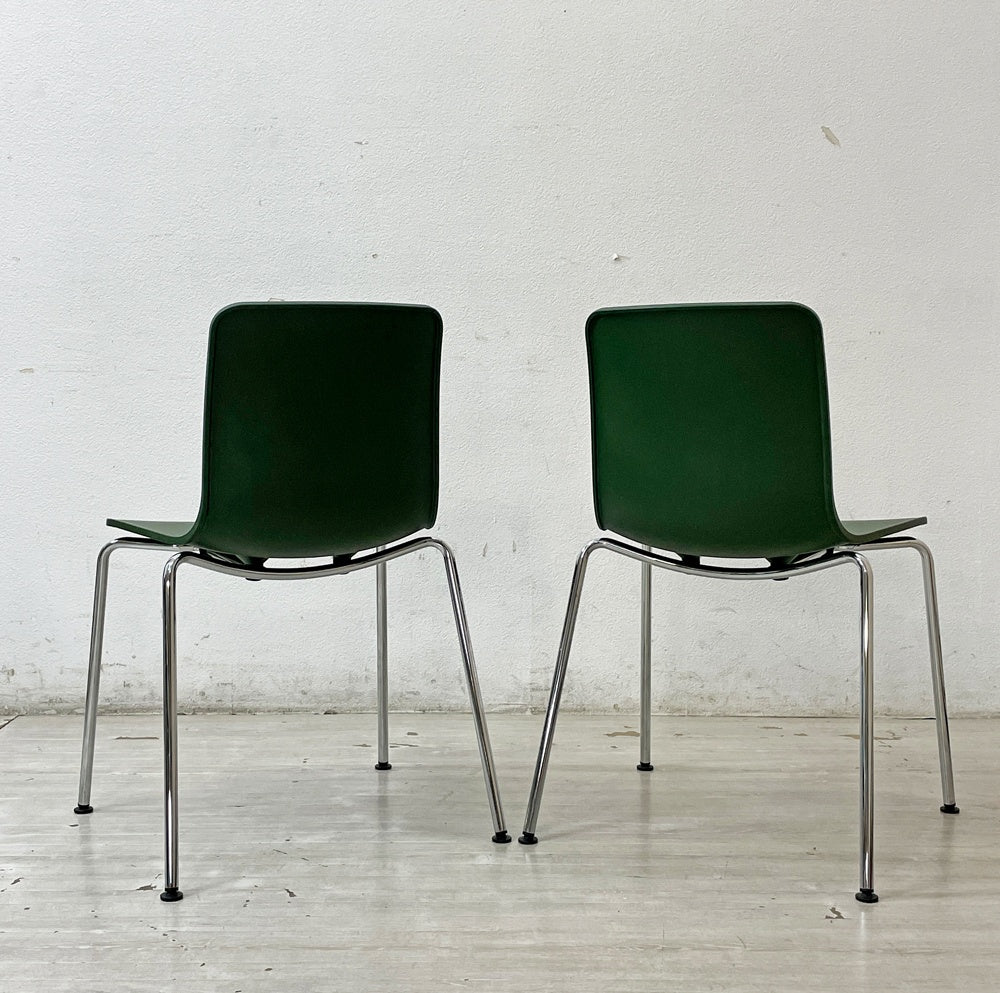 ヴィトラ vitra ハルチューブ HAL Tube サイドチェア ダイニングチェア スタッカブル ジャスパー・モリソン 2脚セット C ●