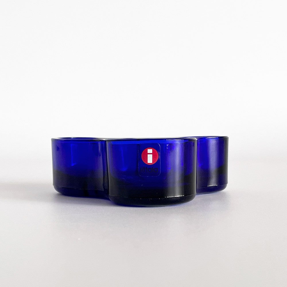 イッタラ iittala アルヴァ・アアルト コレクション Alvar Aalto Collection ミニボウル 98mm コバルトブルー フィンランド 北欧雑貨 箱付 ■