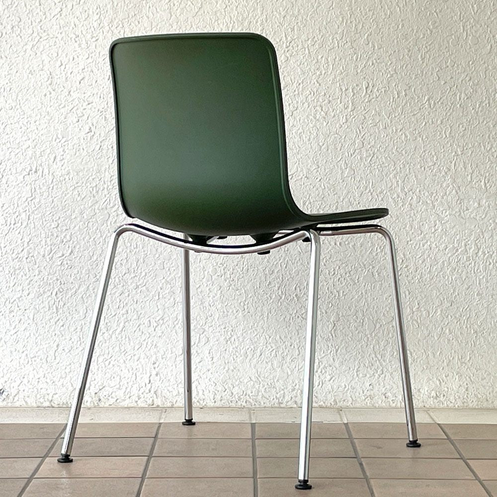 ヴィトラ vitra ハルチューブ HAL Tube サイドチェア ダイニングチェア スタッカブル グリーン ジャスパー・モリソン B ◇