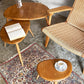 アーコール ercol ペブル PEBBLE 354 ネストテーブル nest of tables サイドテーブル ブルーラベル エルム材 UKビンテージ ■