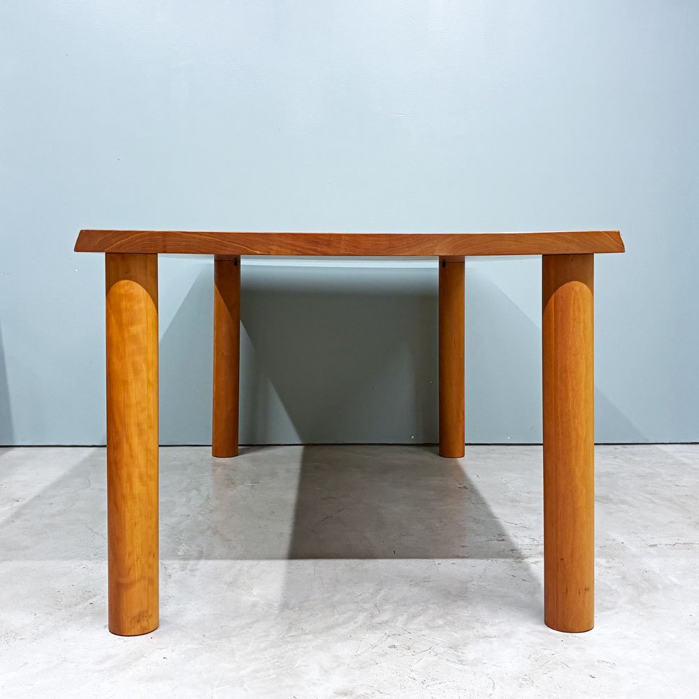 家具蔵 KAGURA カーム CALM ダイニングテーブル チェリー無垢材 W165cm 耳付き クラフト家具 国産家具 ◎