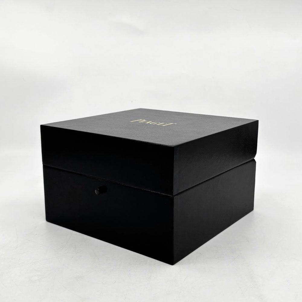 ピアジェ PIAGET 時計 ウォッチボックス ケース 純正ボックス 箱のみ ブラック 冊子付き スイス  D ●