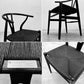 カールハンセン＆サン Carl Hansen & Son CH24 Yチェア ブラックラッカー × ブラックペーパーコード  ハンス・J・ウェグナー オーク材 〓