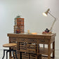 クラッシュゲート CRASH GATE ノットアンティークス Knot antiques ポタリー POTTERY アイランドテーブル 古材 トタン 関家具 インダストリアル 展示品 ●