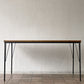 クラッシュゲート CRASHGATE ノットアンティークス Knot Antiques アンネ ANNE ダイニングテーブル パイン古材 スチール脚 W135cm インダストリアルデザイン ◇